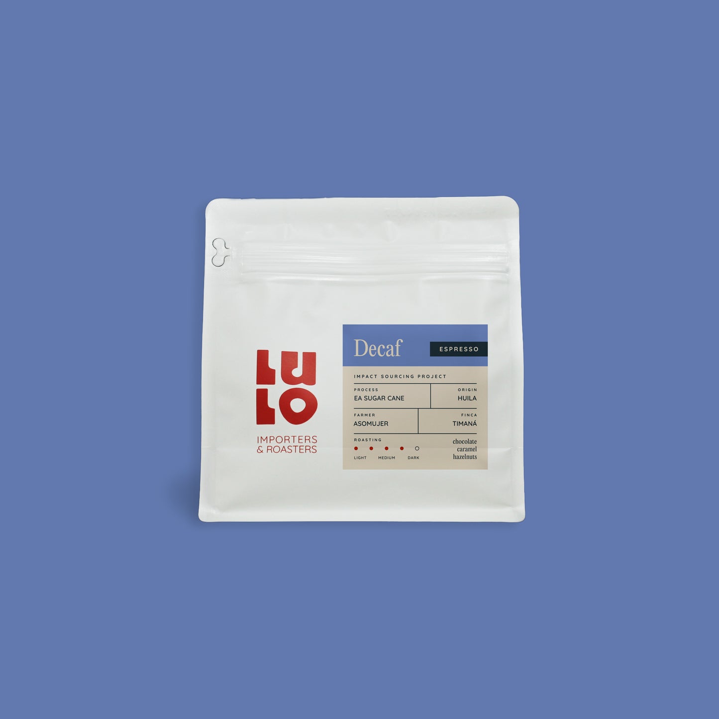 Huila – Entkoffeinierte Mischung (Espresso)
