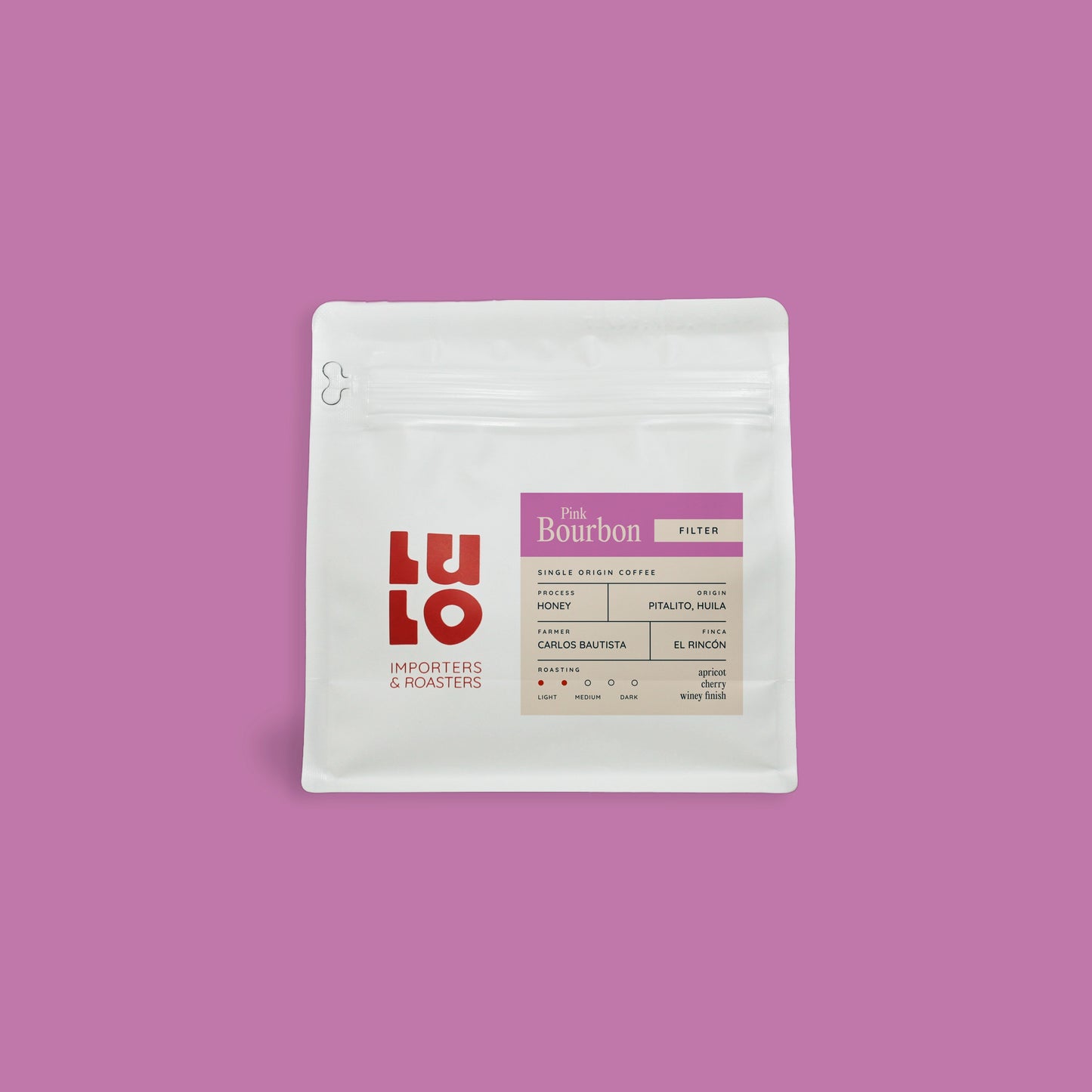 Huila - Pink Bourbon - Honey (Filter)