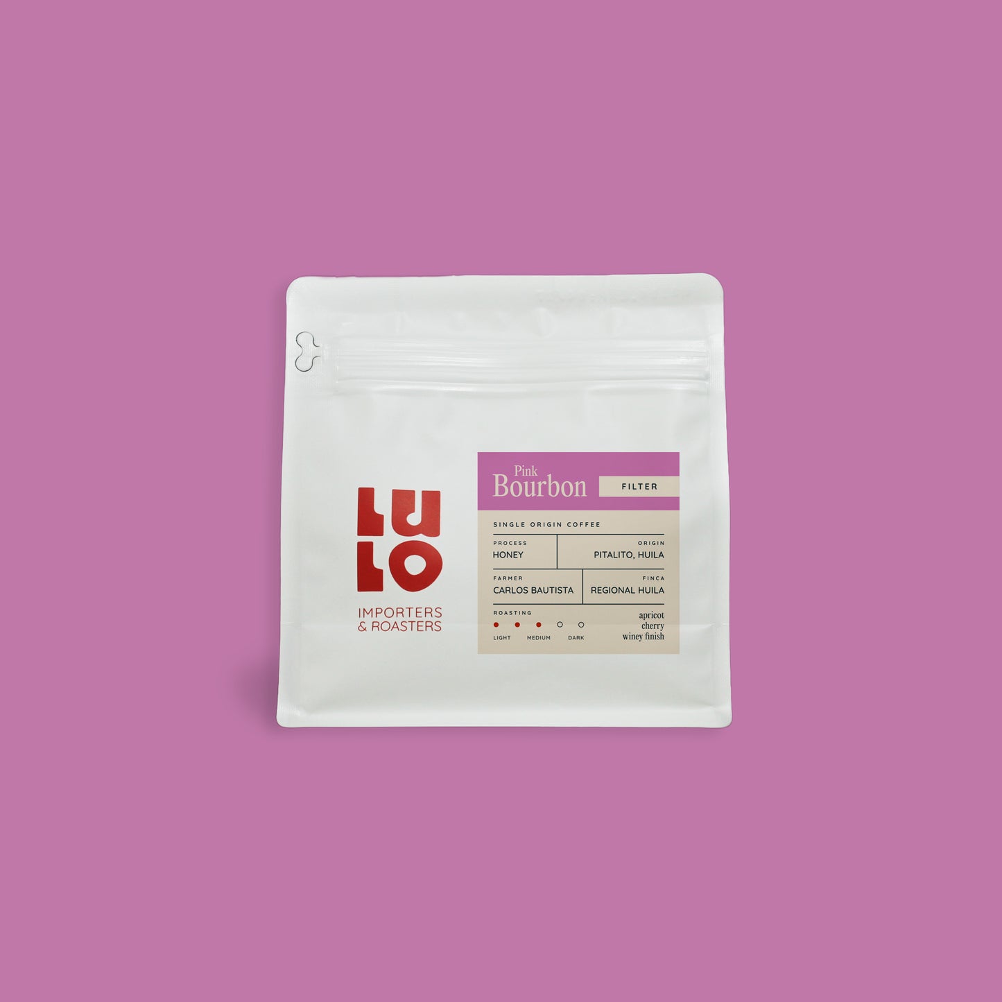 Huila - Pink Bourbon - Honey (Filter)